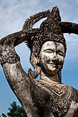 Vientiane , Laos. The Buddha Park (Xiang Khouan) 